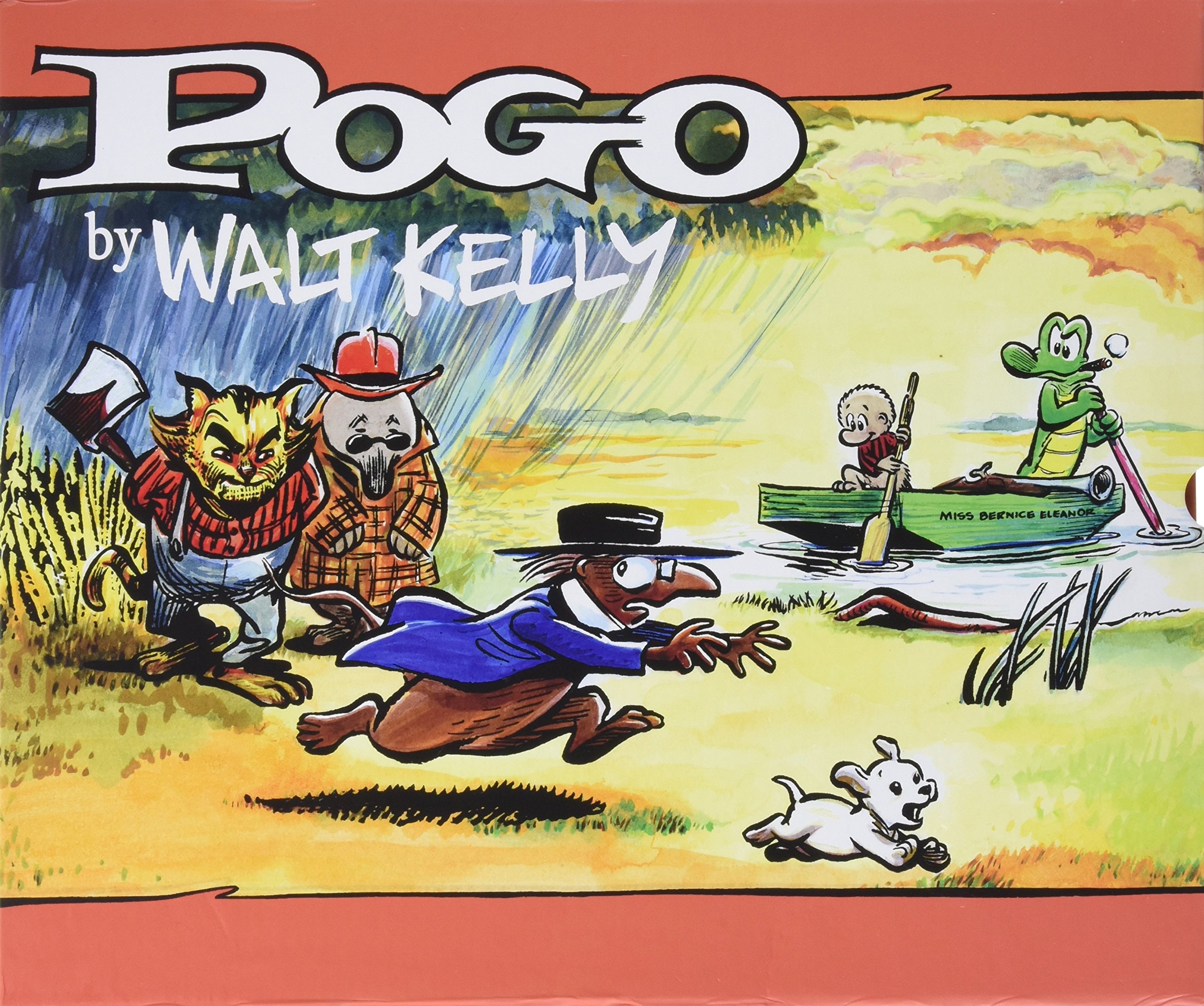 Pogo: Vols. 3 & 4 Gift Box Set: Evidence to the Contrary and Under the Bamboozle Bush: 0 (Walt Kelly's Pogo)
