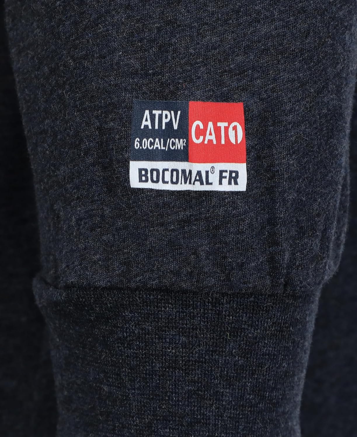 BOCOMAL FR Shirts for Summer 4oz EX Light Weight Flame Resistant Base Layer CAT1 Fire Retardant Crew Shirt - Image 6