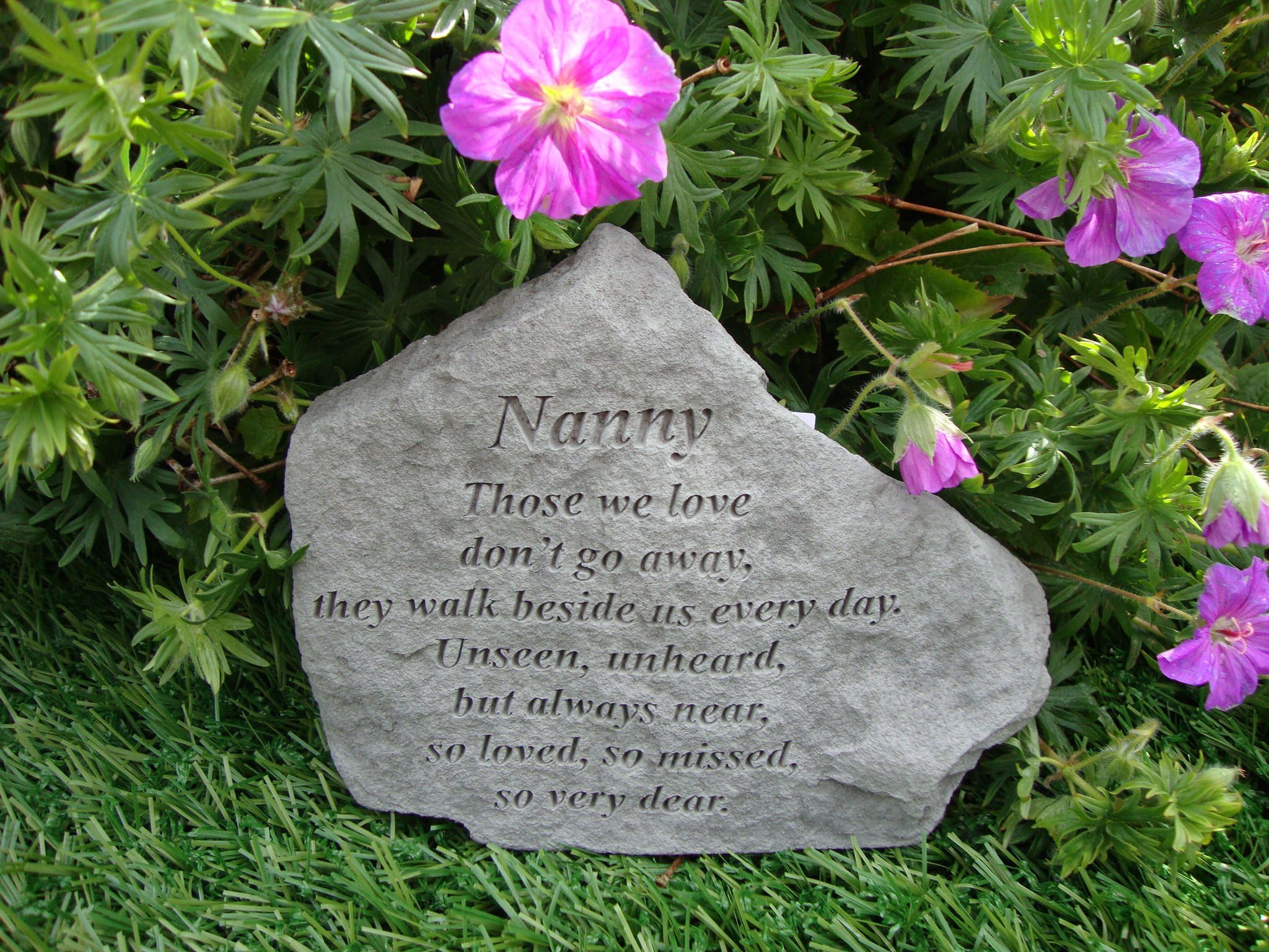 K Berry Nanny Memorial Garden Stone