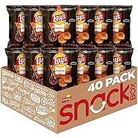 Vista 8 de Lay's - Papas fritas clásicas, 1 oz (paquete con 40 unidades)