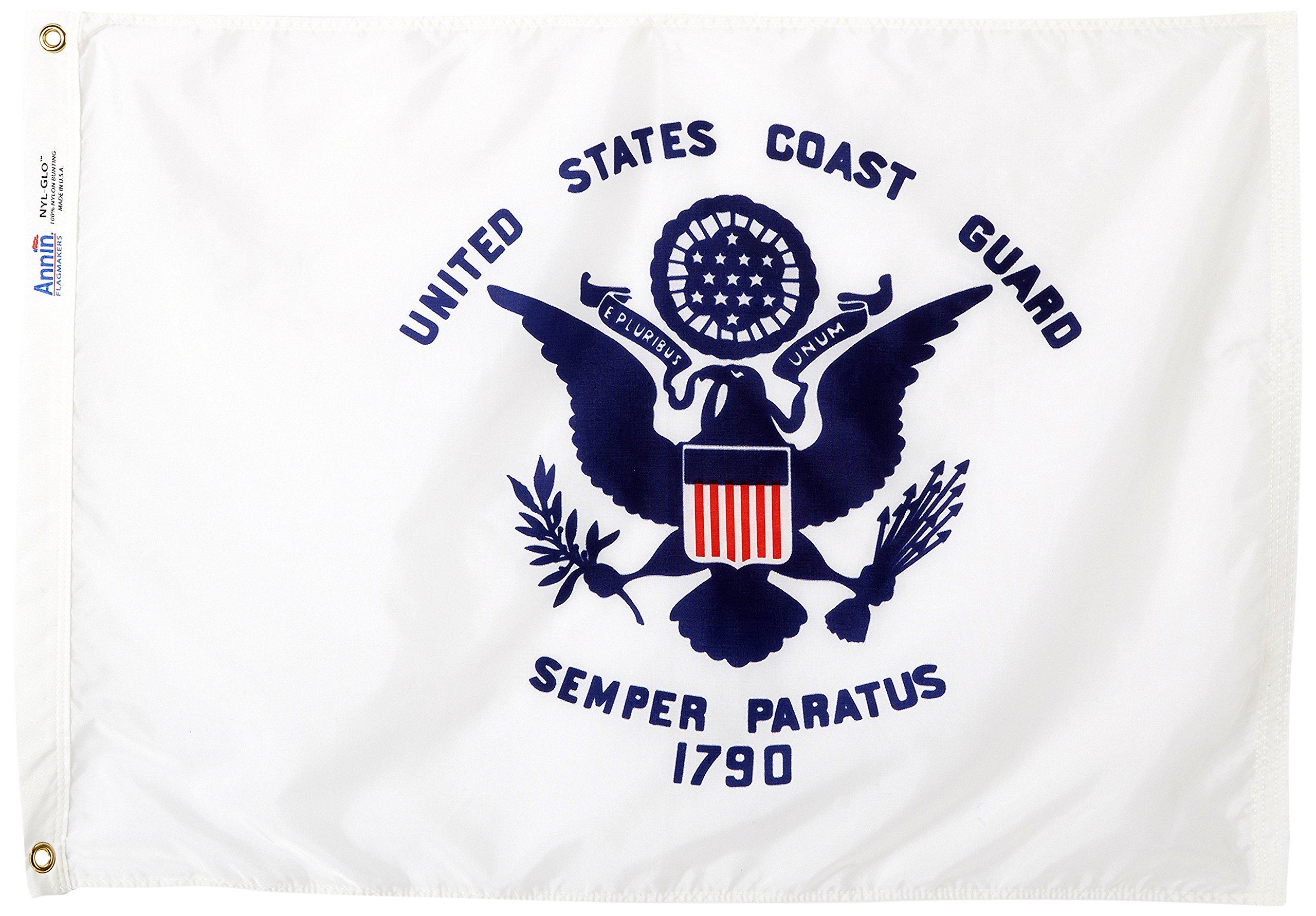 Drapeau militaire en nylon SolarGuard Annin anti-déchirure officiel 0.6x0.9m pour vent fort