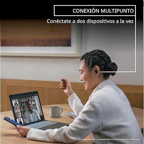 Miniatura 8 de Sony WF-1000XM5 Los mejores auriculares inalámbricos Bluetooth con cancelación de ruido y auriculares intrauditivos con Alexa integrado, color