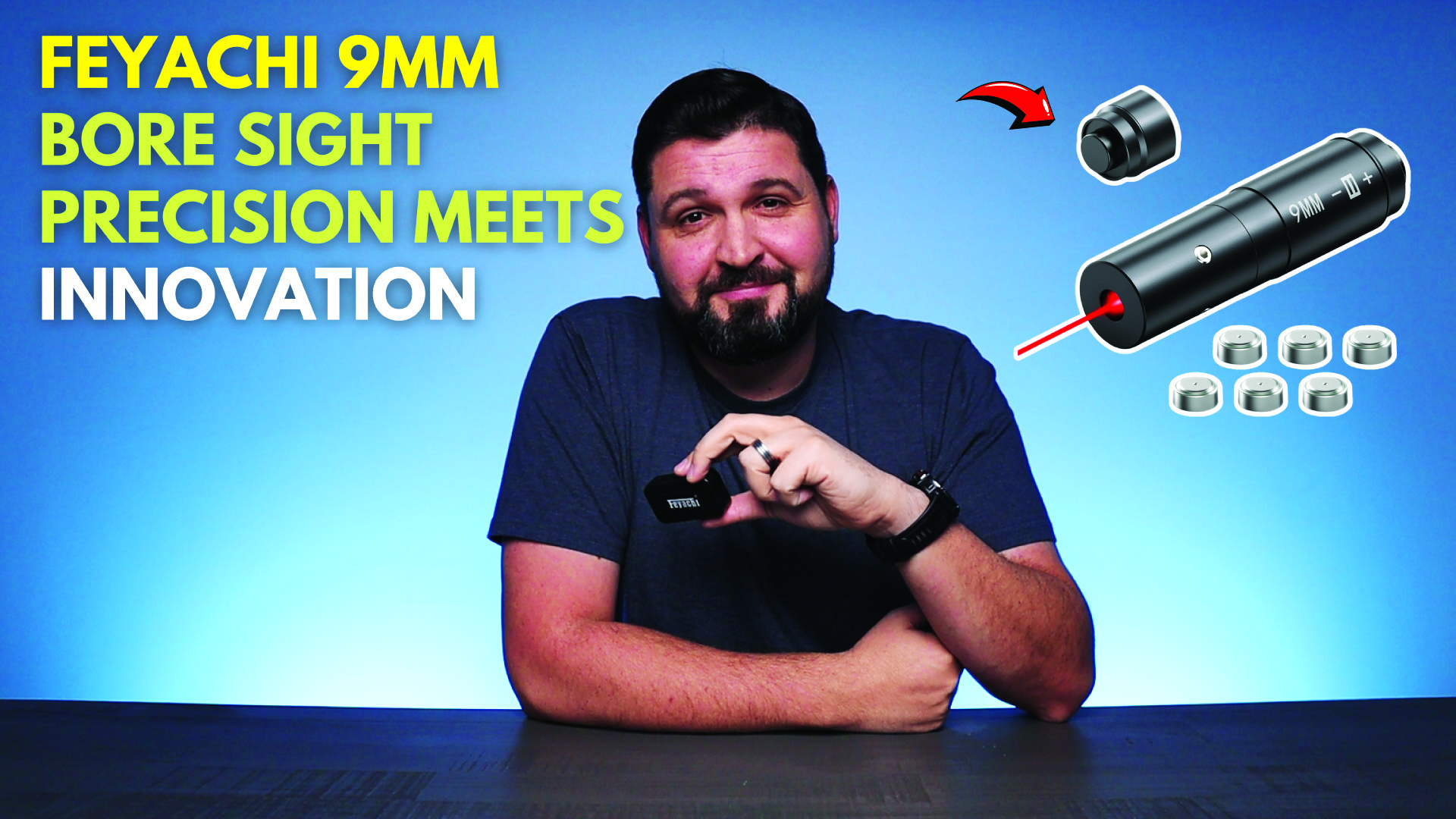 Watch Feyachi 9mm Bore Sight - Precision Meets Innovation! on Amazon Live