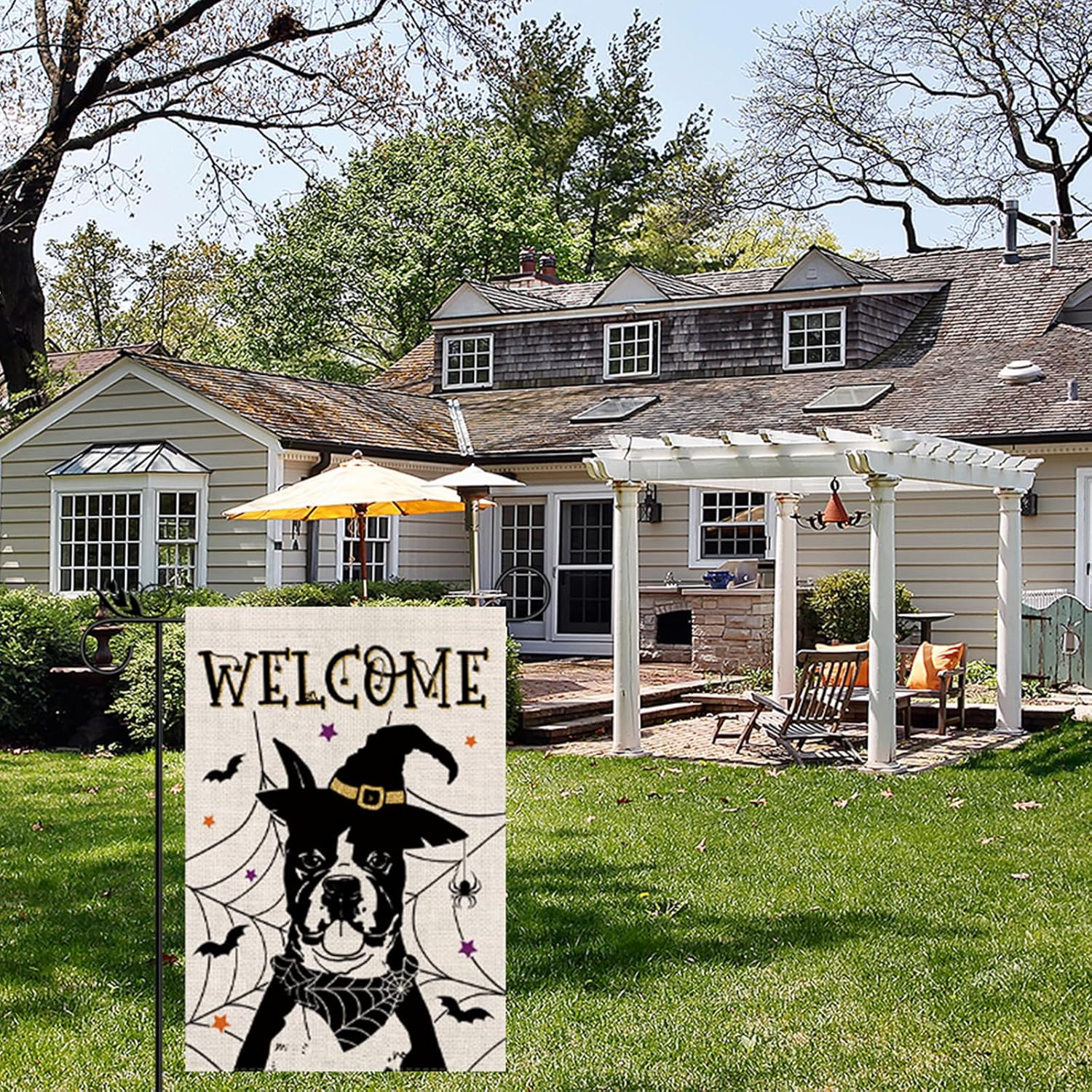 Seasonal Garden Flags Boxer Double Sided Flags Set of 11 Holiday Farmhouse Indoor Outdoor Yard Lawn Christmas Gifts Decorations 12.5x18 Inch - Image 5