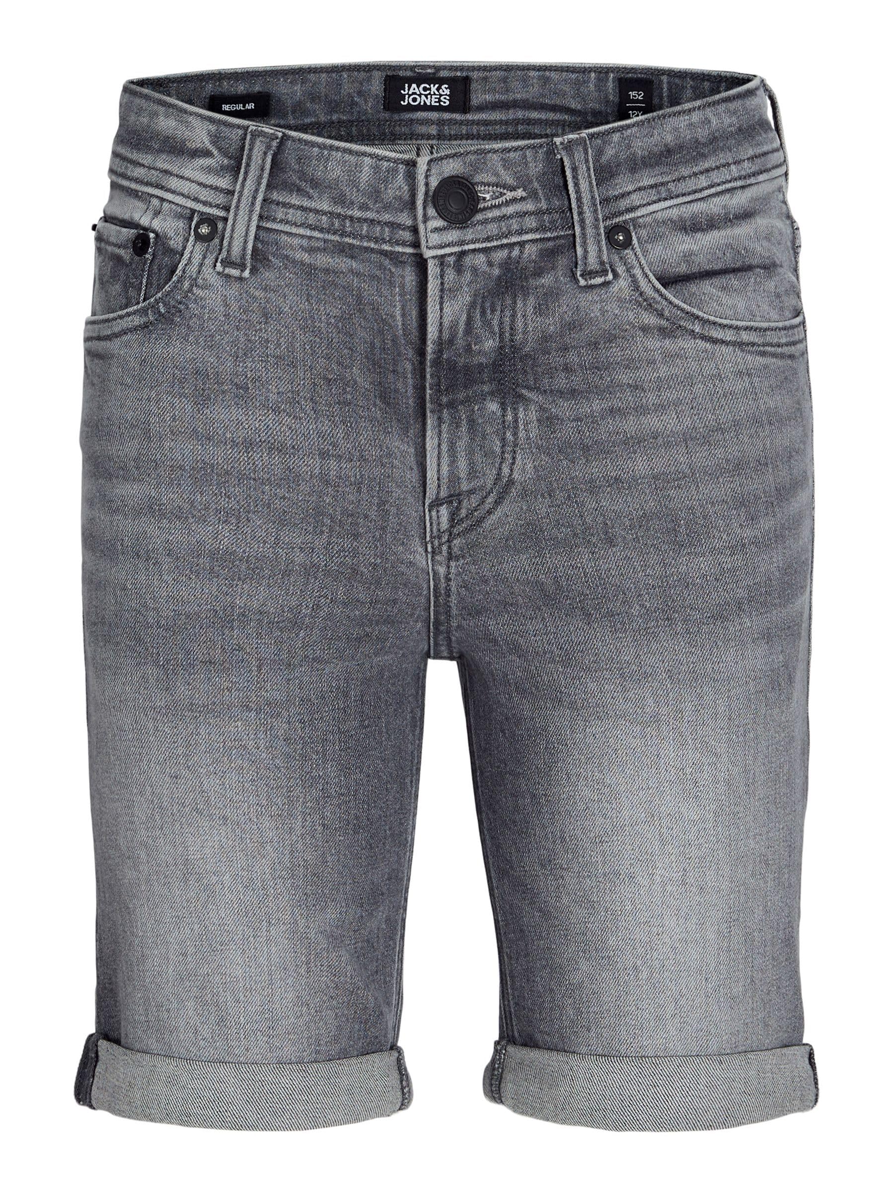 JACK & JONES Bermuda in Jeans Regular Fit Boys Grigio 152