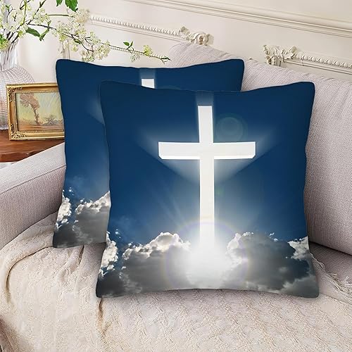 Vista 12 de Juego de 2 fundas de almohada decorativas de 18 x 18 pulgadas, diseño de flor de cerezo para el hogar, sala de estar, cama, sofá, dormitorio