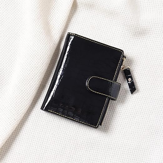 TnW PU Leather Wallet for Women (Black)