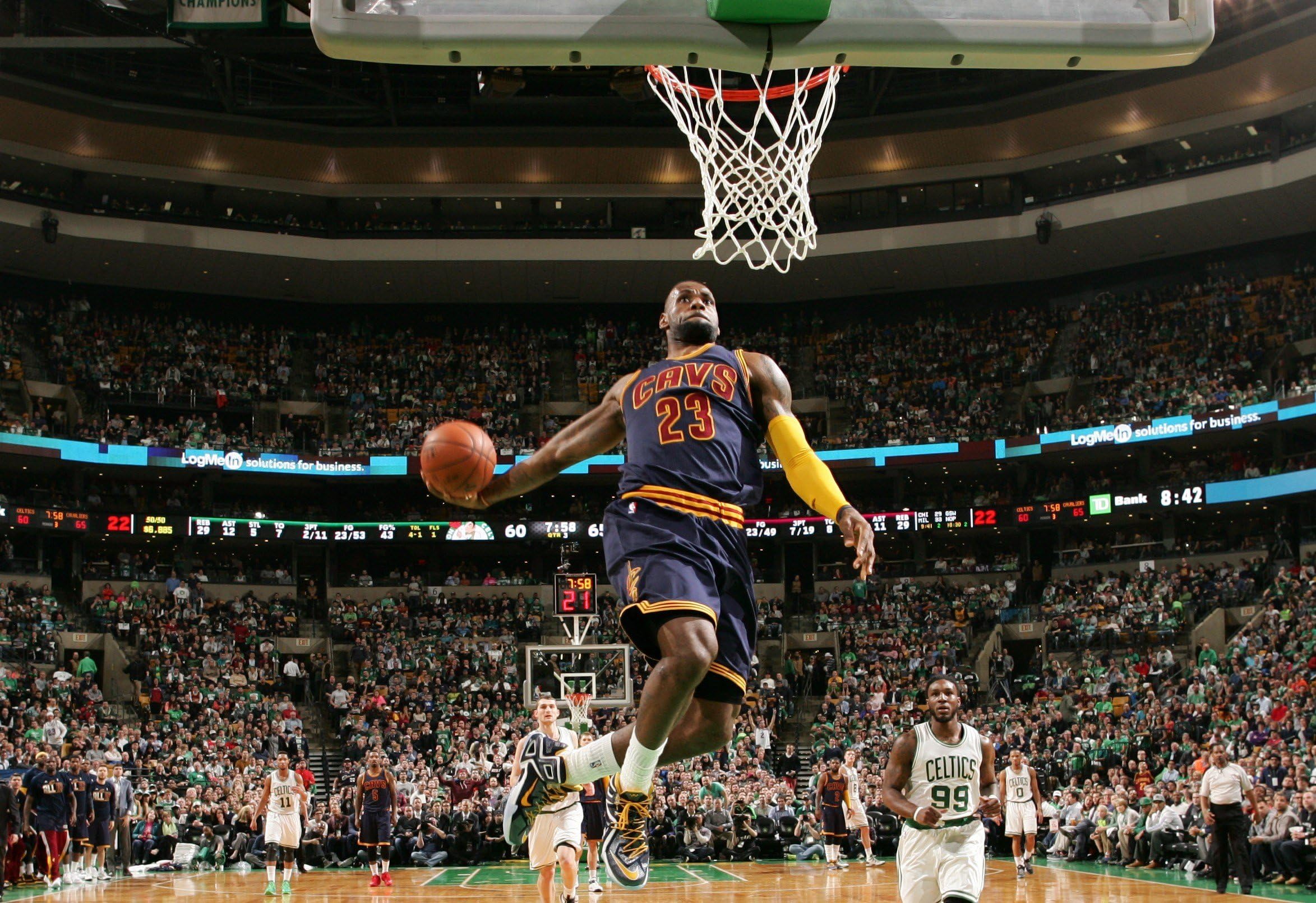 lebron wade alley oop poster