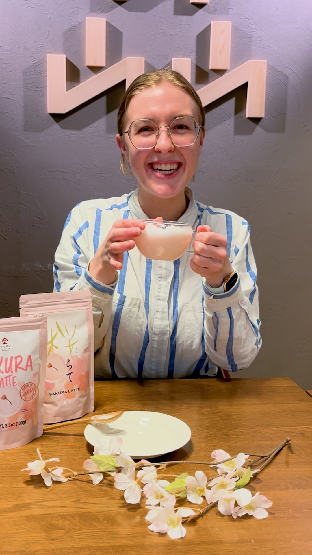 YAMASAN KYOTO UJI Premium Sakura Cherry Blossom Latte Powder YAMASAN KYOTO UJI Premium Sakura Cherry Blossom Latte Powder