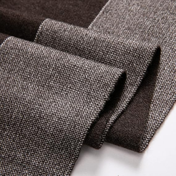 Lallier Mens Merino Wool Long Winter Tie Scarf with Gift Box