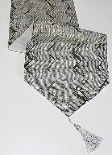 Miniatura 8 de HoliSelear Camino de mesa de hojas coloridas de varios tamaños, otoño, 13 x 72 pulgadas, para escritorio lateral largo de granja, cocina, mesa de