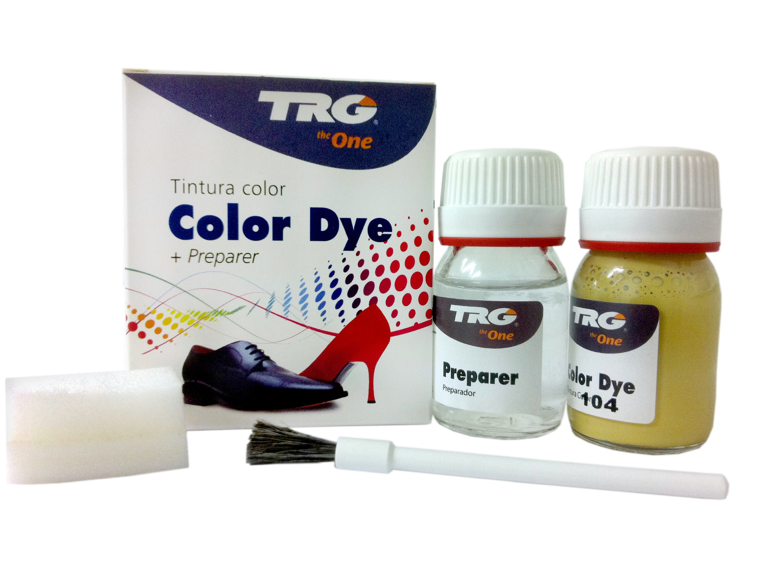 TRG the One Self Shine Leather Dye Kit #104 Bisquit