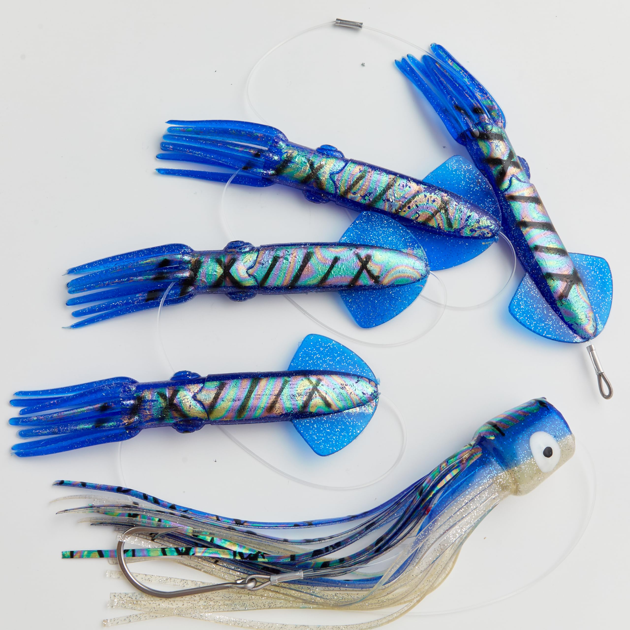 Saltwater Trolling Daisy Chain Lure – Targets Mahi, Marlin, Wahoo, Tuna, Sailfish 9 thumbnail image