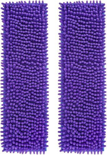 KEEPOW Pet System - Almohadilla de microfibra para trapeador, almohadilla de repuesto para limpiador de suelos de perros y pisos de madera dura,