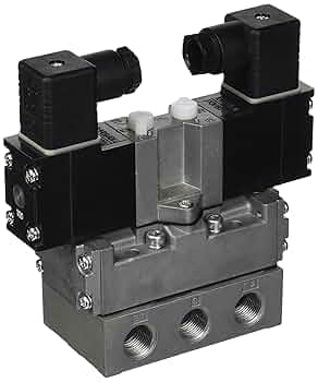 Amazon.co.jp: CKD セレックスバルブ パイロット式5ポート弁