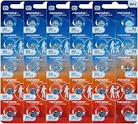 Vista 8 de Renata 362 SR721SW Baterías – 1.55 V Óxido de Plata 362 Batería de reloj (2 unidades)