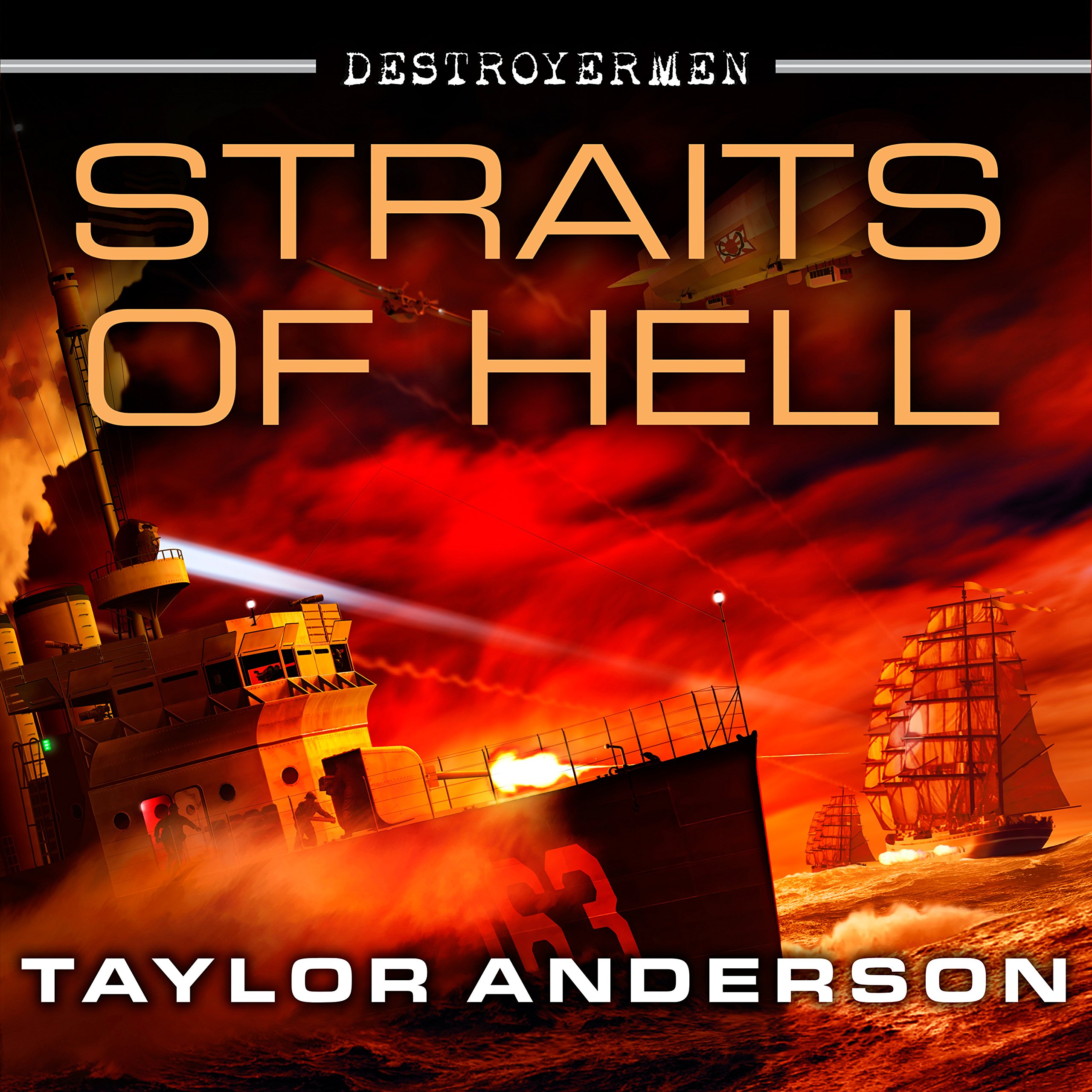 Cover art for Destroyermen: Straits of Hell