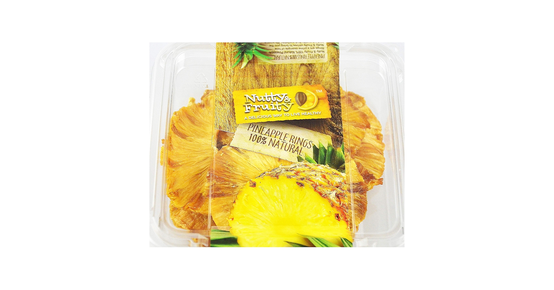 Nutty & Fruity ドライパイナップルリング 567g Amazon.com: Nutty and Fruity 100% Natural Dried Pineapple Rings