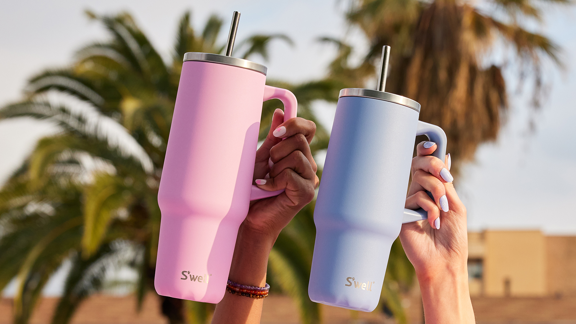 Amazon.com: S'well Recycled Stainless Steel Tumbler XL with Straw