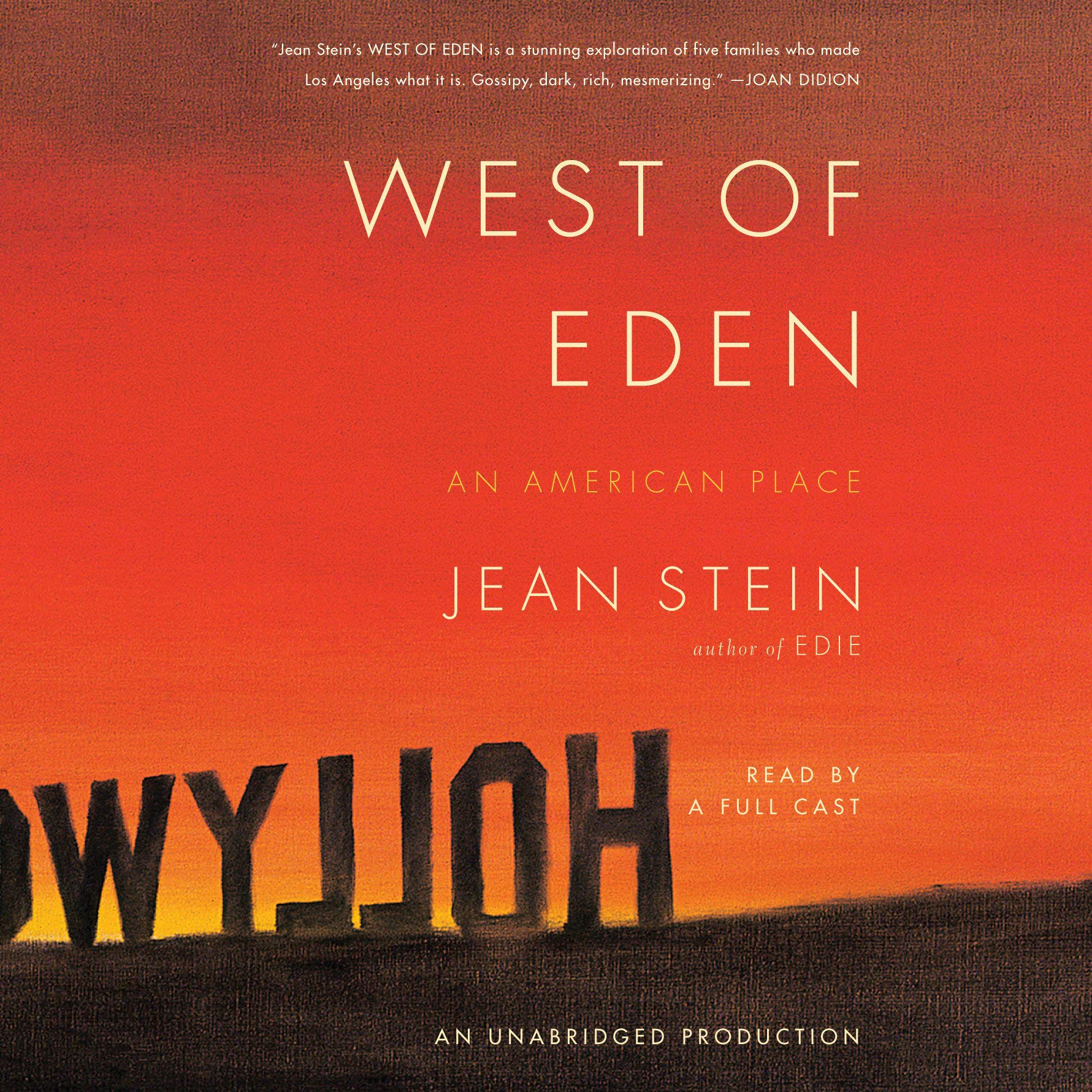 Cover art for West of Eden