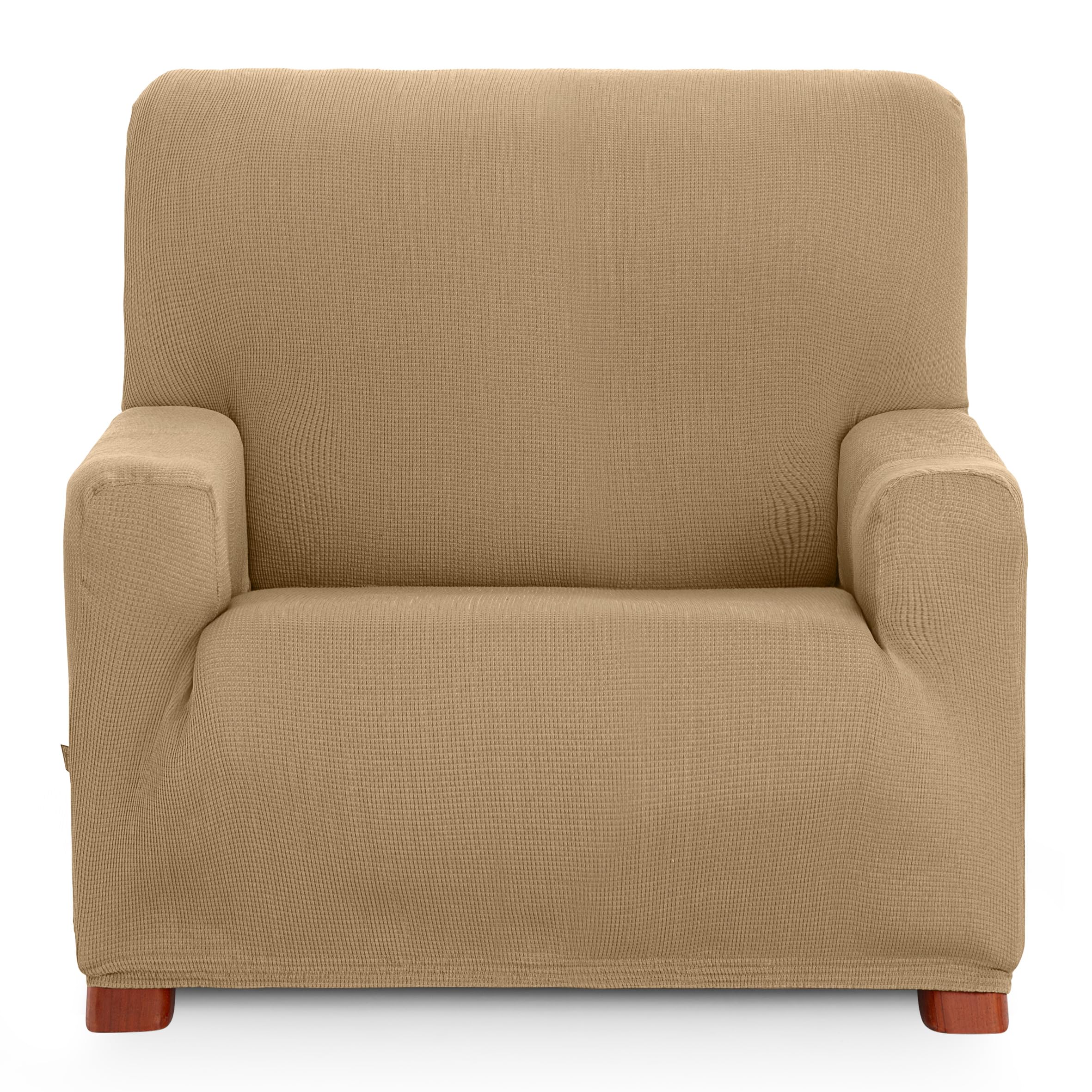 Funda de sofá 1 plaza Ulises para cubrir tapicerías desgastadas y sillones dañados rápidamente