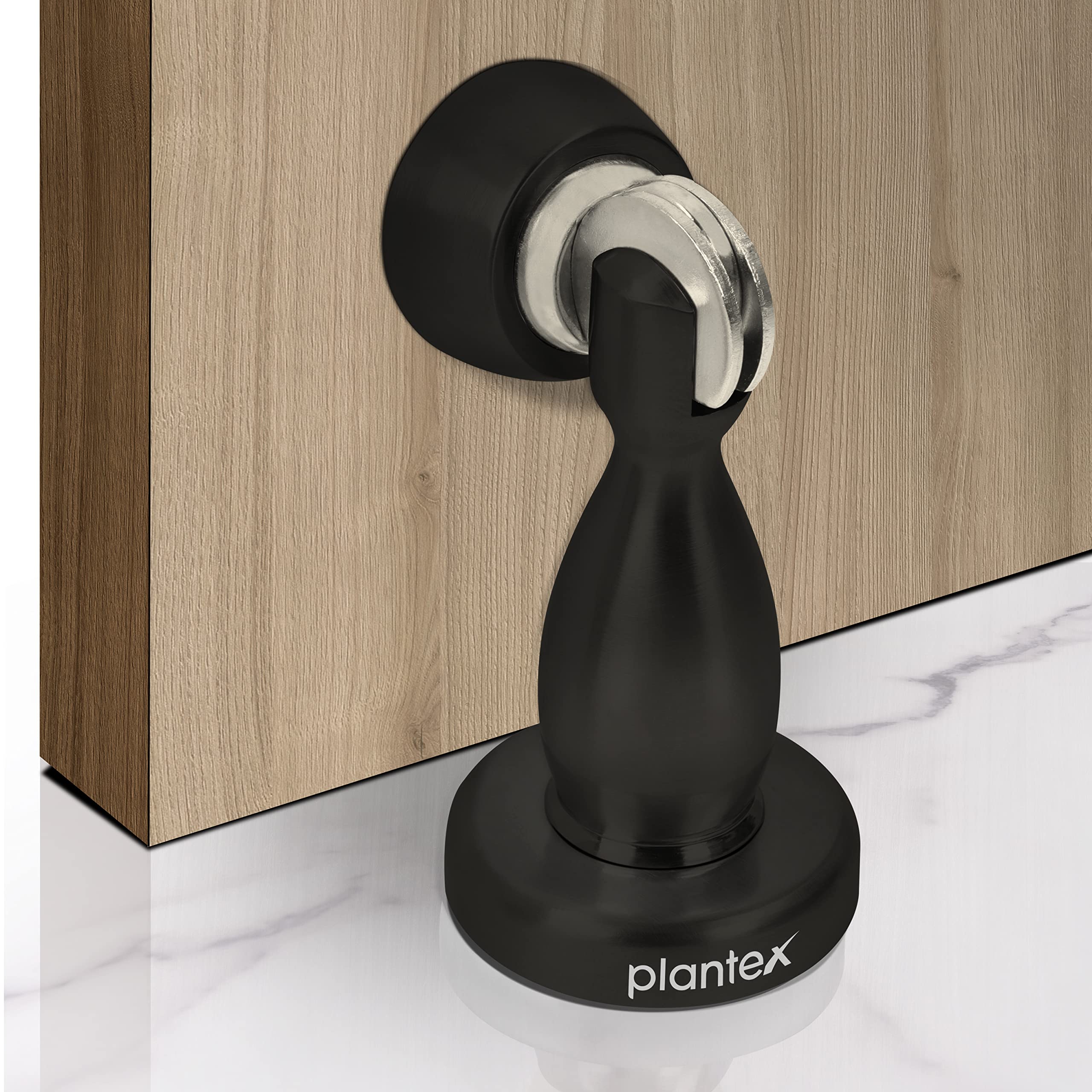 Plantex Magnetic Door Stopper/Door Magnet Stopper/Gate Stopper for Main Door/Door Stopper for Main Door - (4 Inch,Black) Set of 2 (B0BWYRNFRP) Amazon Price History, Amazon Price Tracker