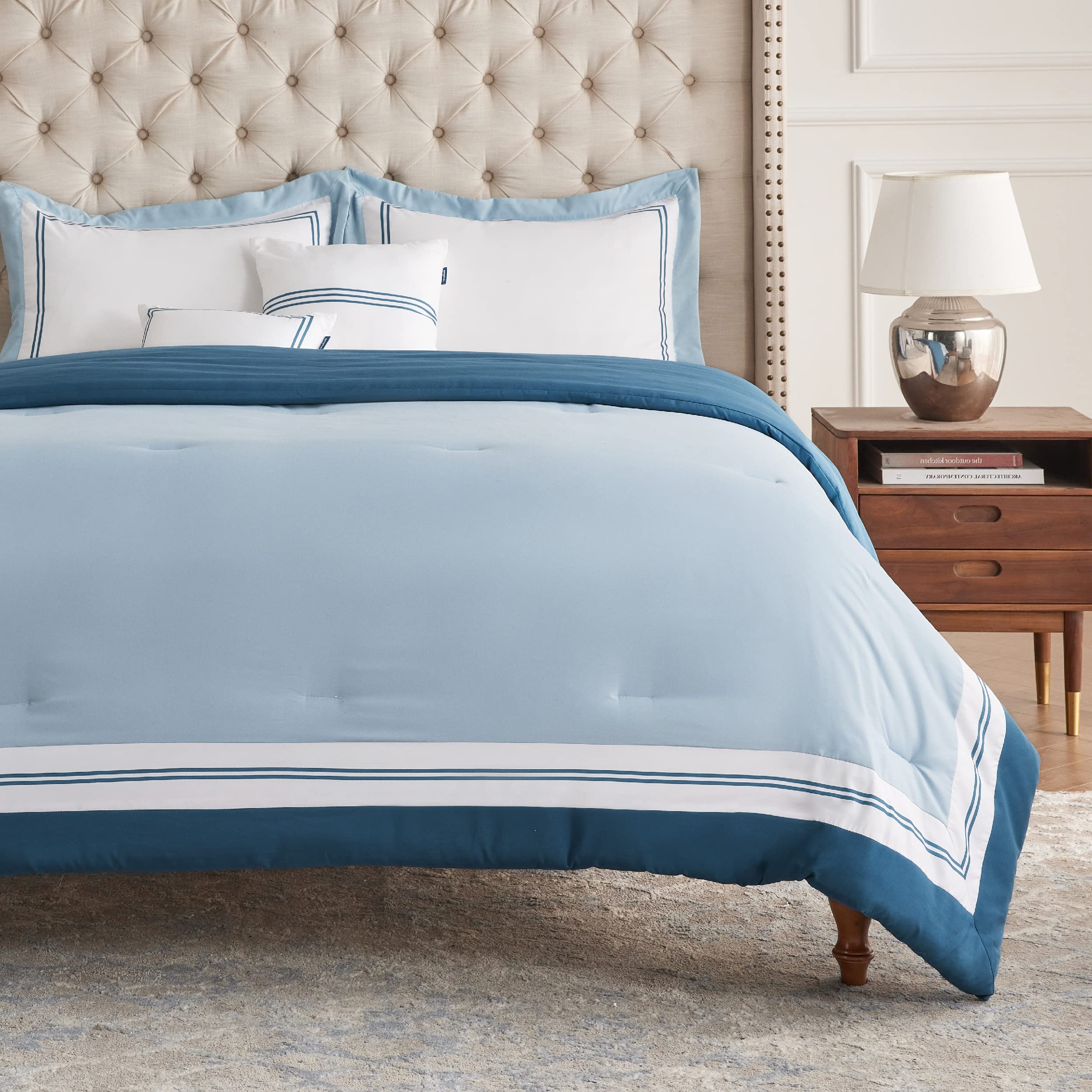BEDSURE Full/Queen Bedding Set 