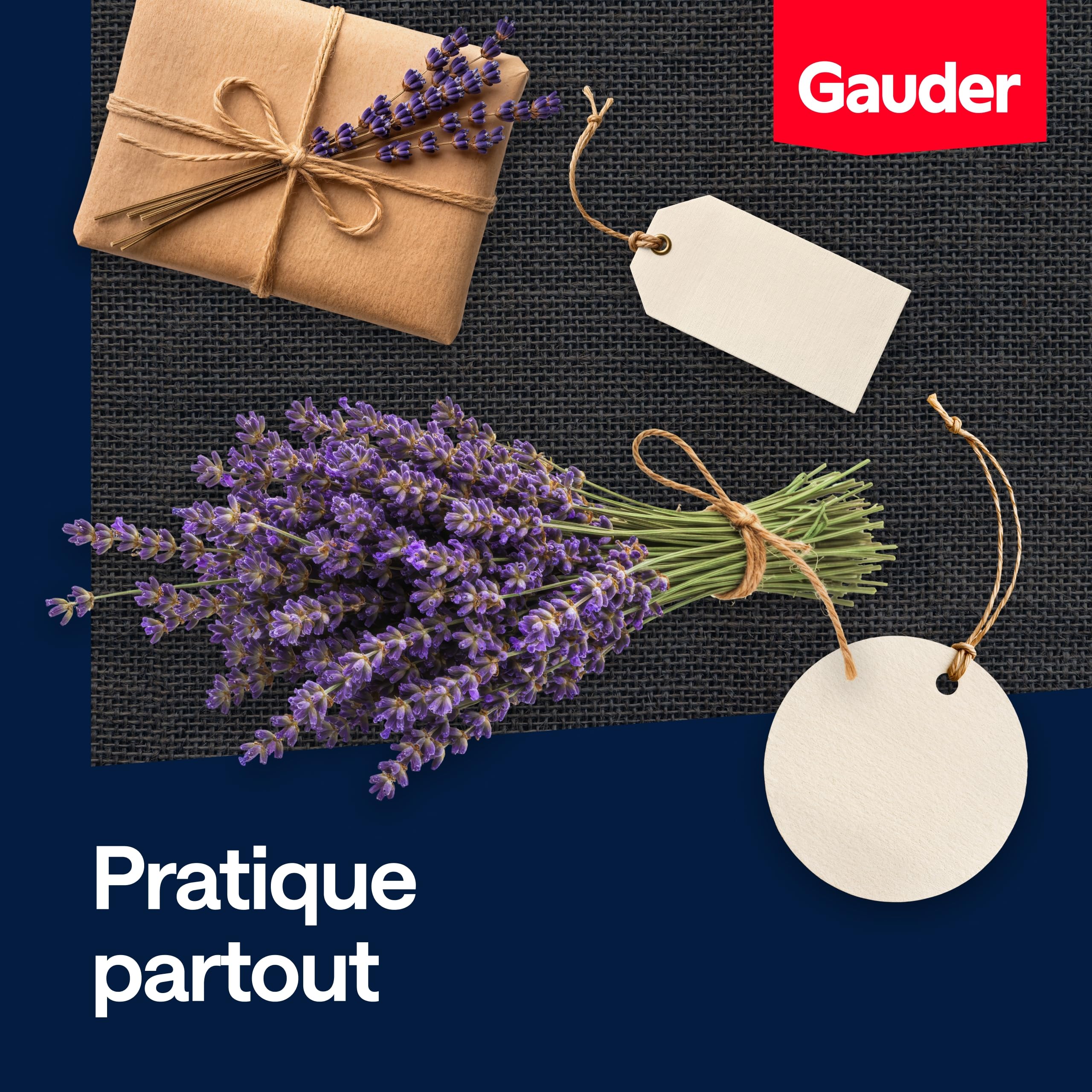 GAUDER Ficelle de Jute Naturelle (100 m x 2 mm) – Corde de Jardin & Lien pour Plantes – Fil de Jute pour macramé & DIY – Ficelle d'emballage – Décoration Naturelle