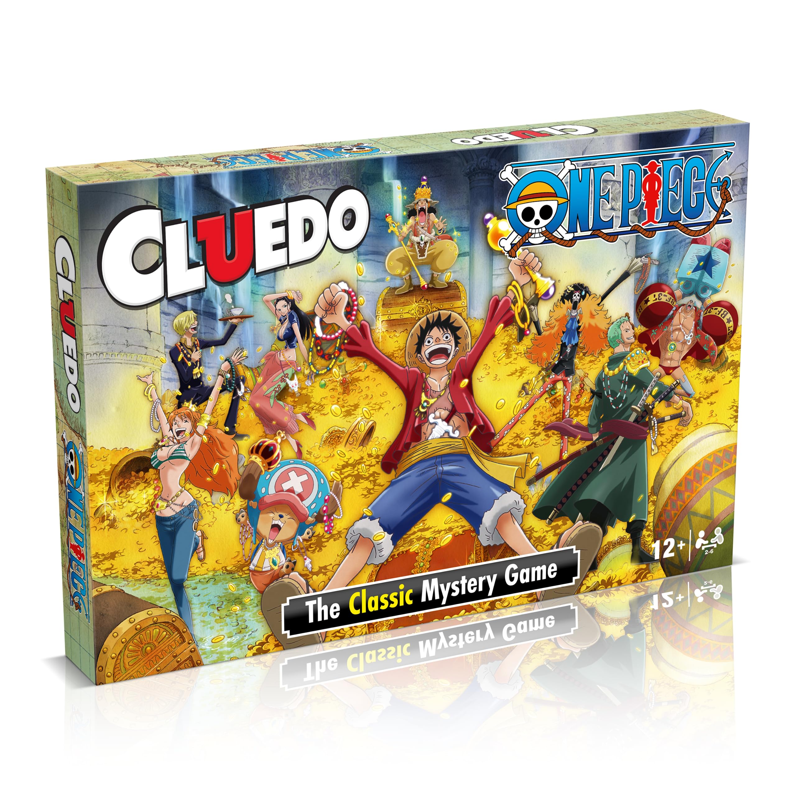 Winning Moves Social detective game Cluedo One Piece English version