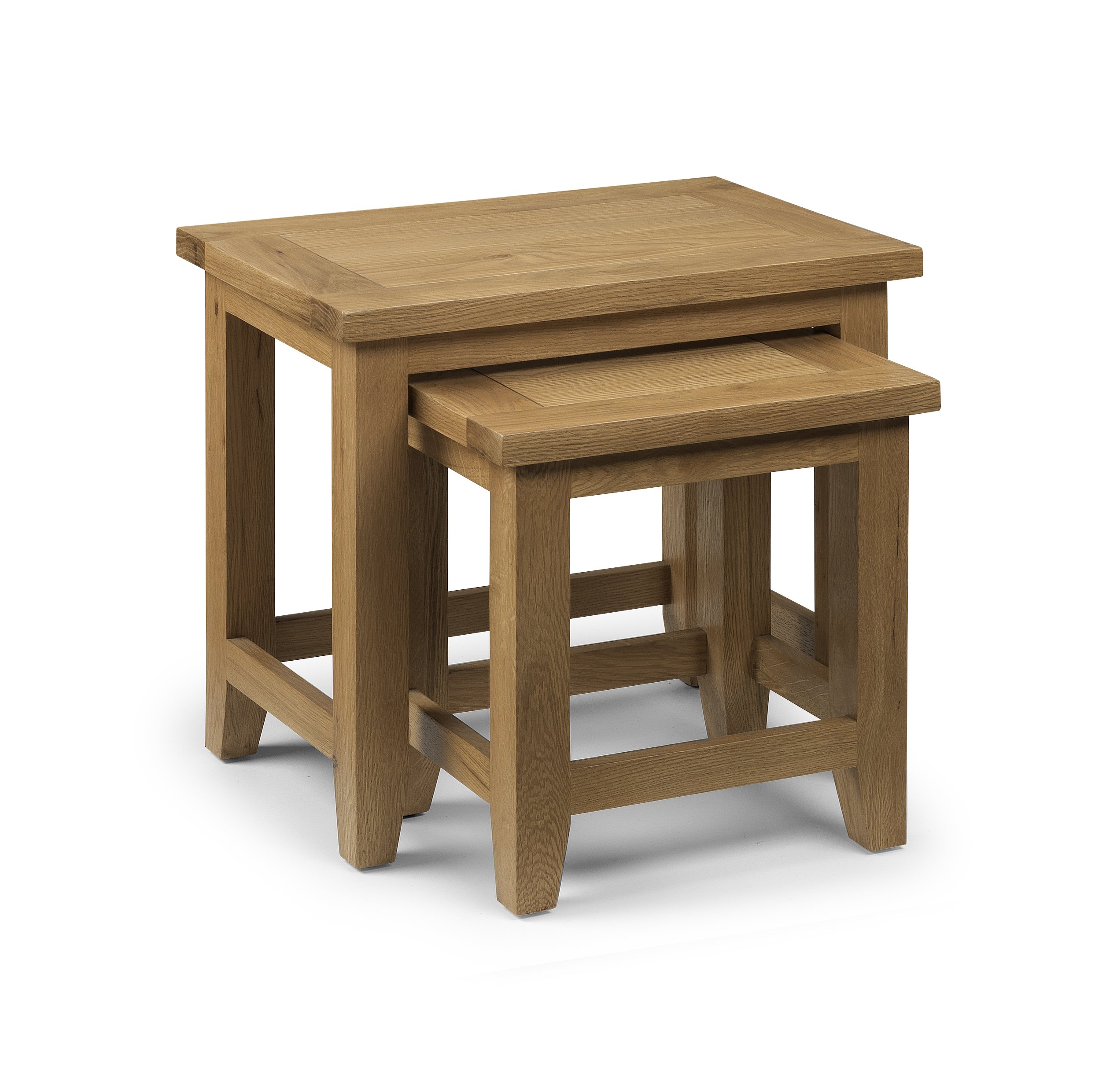 Julian Bowen Astoria Nest Of 2 TablesOak from B&Q