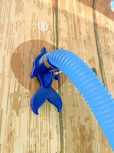 Miniatura 3 de Soporte de manguera de piscina sobre el suelo, 2 unidades, soporte de tubo de filtro de 1.5 pulgadas, soporte de soporte de aspiración Intex,