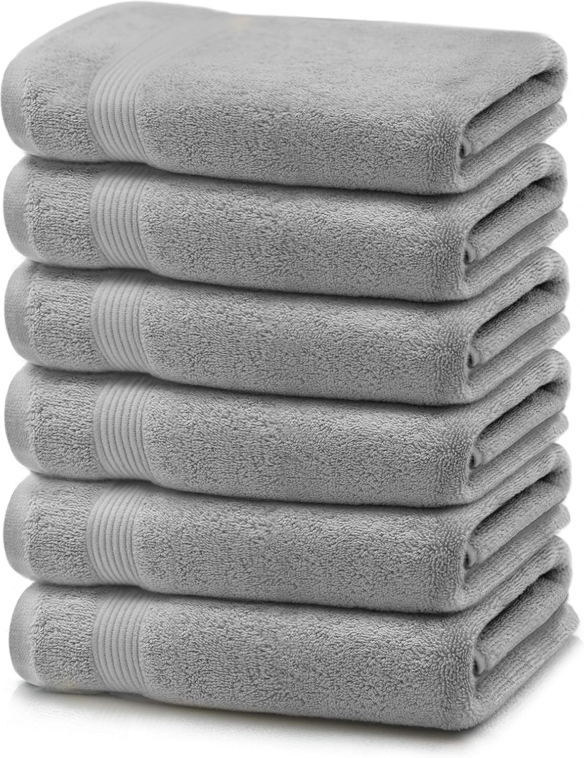 MICRODRY Set of Hand Towels for Bathroom, Luxury Bath