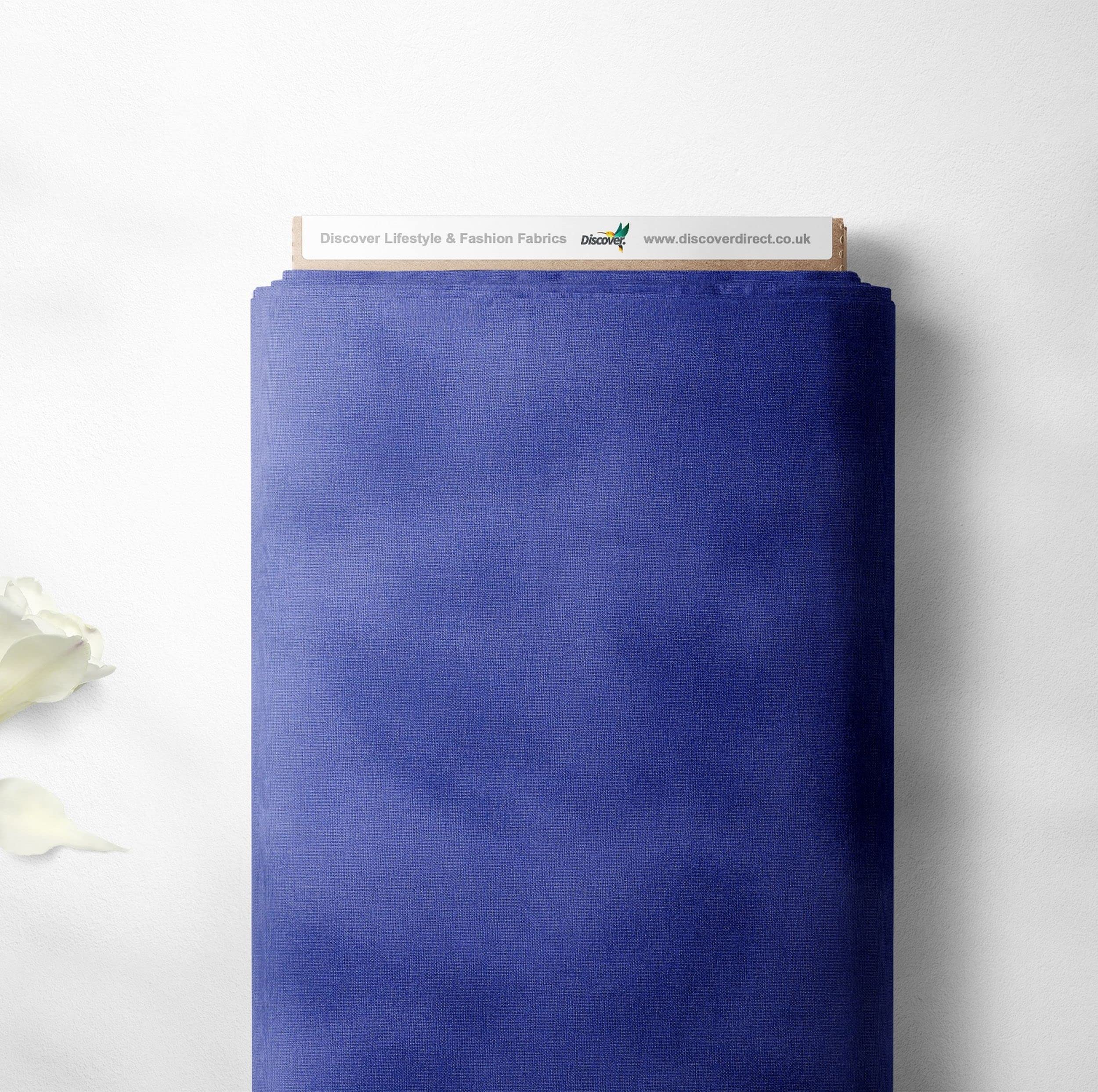 100% Cotton Blenders Plain Marble Effect Design Craft Quality Quilting Sewing Patchwork Fabric Material | 44" - 112 cm Wide (Per Metre, Lilac)