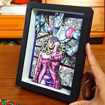 Amazon.co.jp: ジョジョの奇妙な冒険の立体絵 画 グッズ 周辺