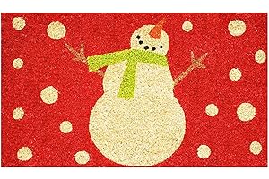 Calloway Mills 121041729R Holiday Snowman Doormat