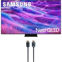 Samsung QN55QN80FAFXZA 55 Inch Neo QLED QN80F Series Supreme UHD 4K TV with an Austere 5S-4KHD2-2.5M V-Series 2.5m Premium 4K HDR HDMI Braided Cable 2025