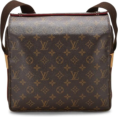Pre-loved Brown China Run Monogram Canvas Naviglio, Brown