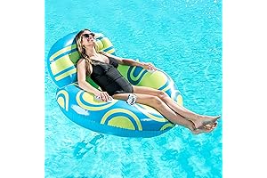Sloosh Inflatable Pool Float Lounger: Embark on a Riverine Adventure
