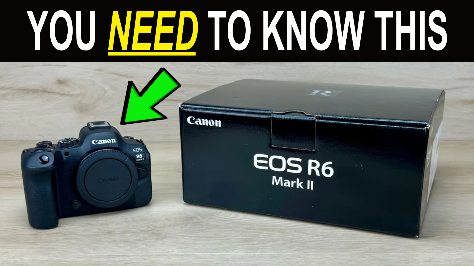 Watch Unboxing Canon R6 Mark ii Body Only on Amazon Live