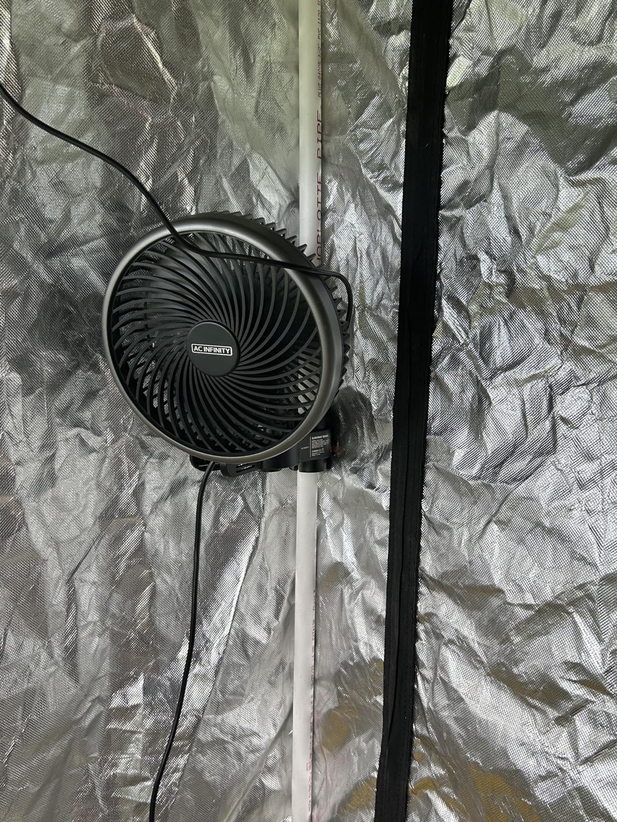 9/mo Finance AC Infinity CLOUDRAY A6, Grow Tent Clip Fan 6” with 10Speeds, ECMotor
