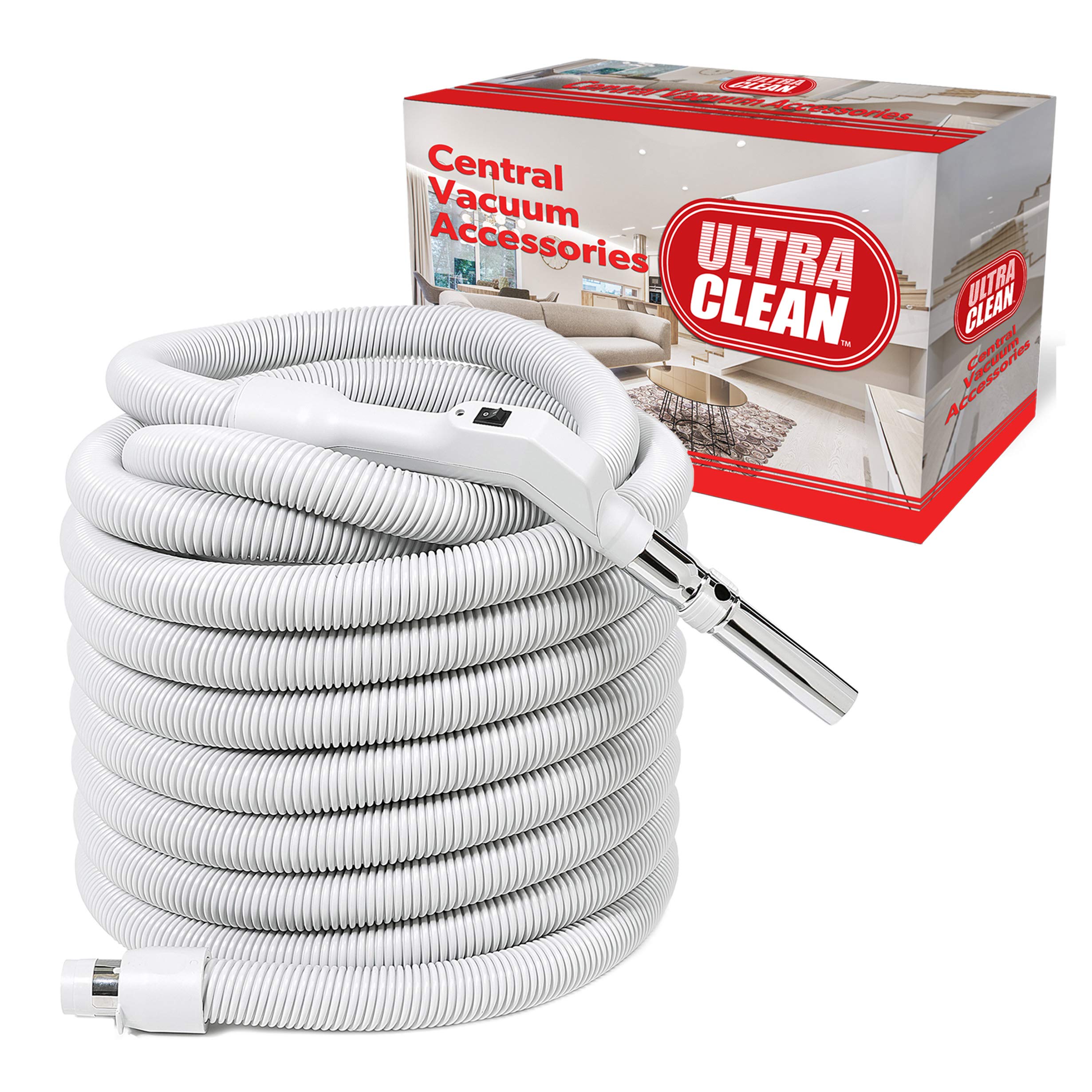 Buy ULTRA CLEAN Central Vacuum Air Hose PistolGrip Low Voltage 24V on