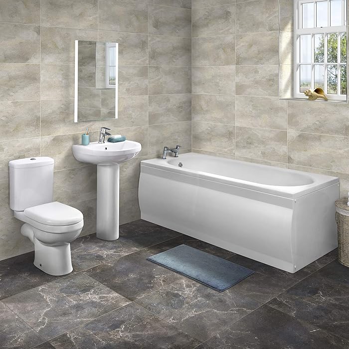 Buy Evo Close Coupled Toilet Cistern Full Pedestal Single Ended 1700