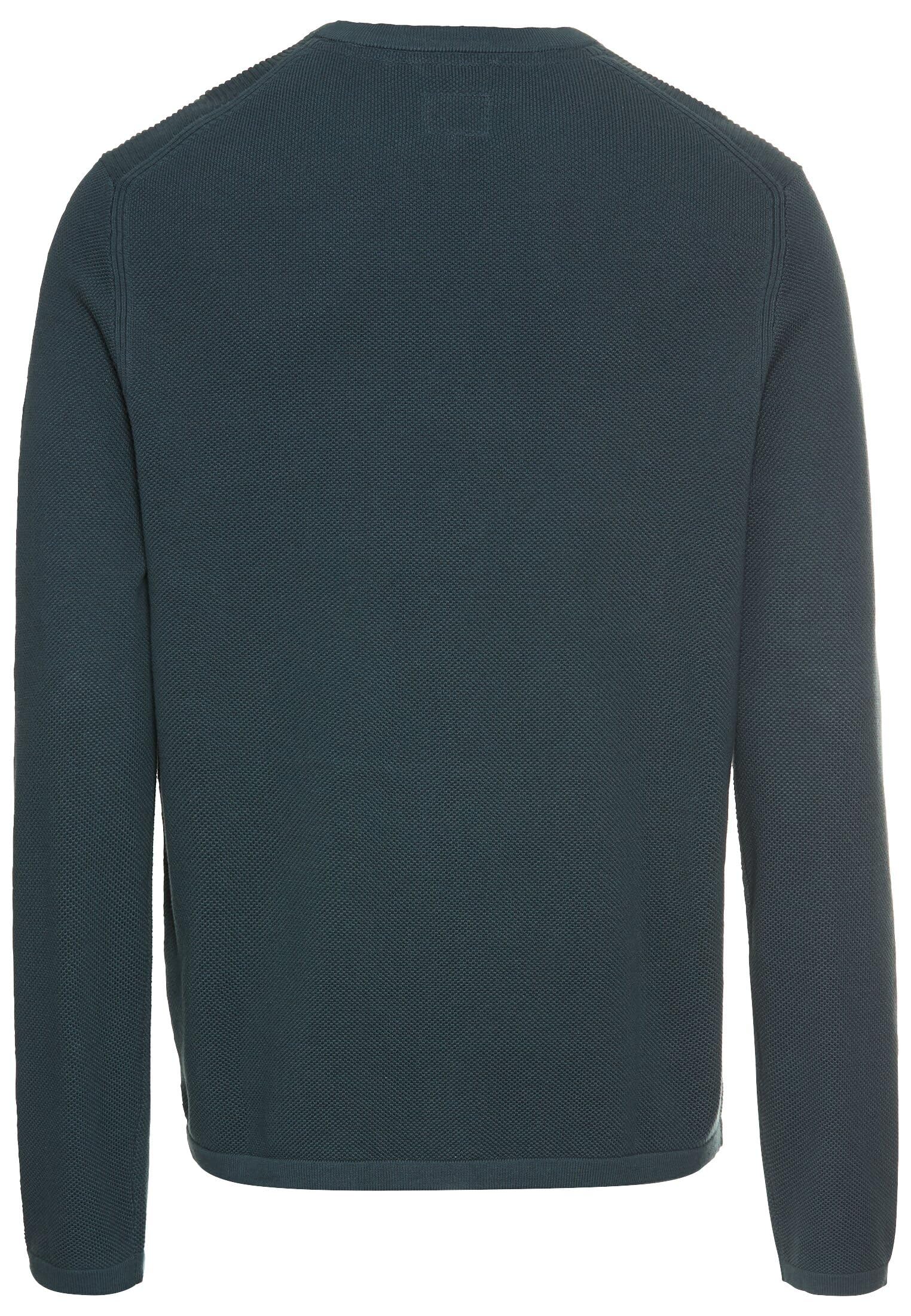 camel active Herren Pullover aus Reiner Baumwolle