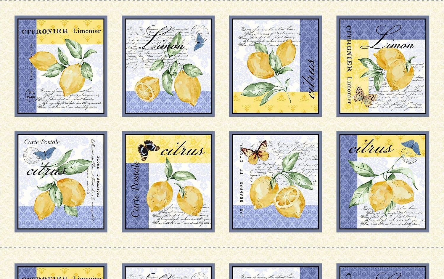 Michael Miller Citrus Panel