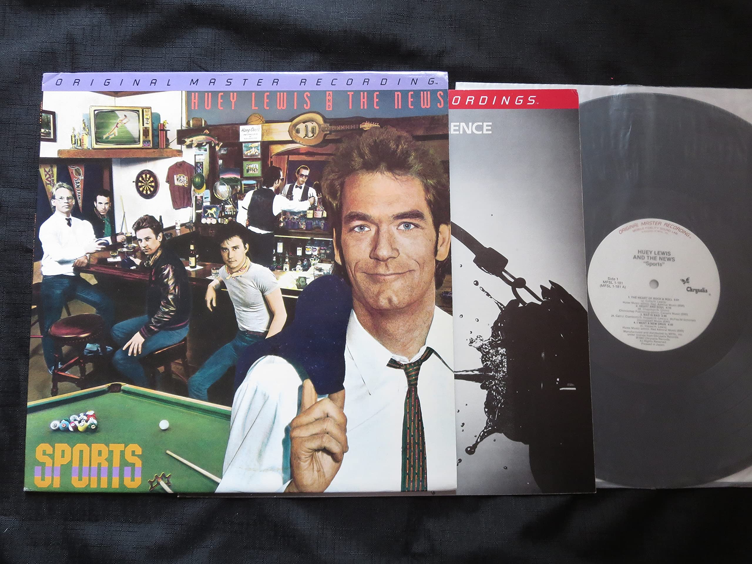 Sports (Japan pressed for USA Mobile Fidelity Sound Labs Half Speed Original Master Recording vinyl LP)