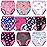 BIG ELEPHANT 10 Packs Baby Girls\' and Boys\' Potty Training Pants, 100% Cotton Absorbent Training Underwear for Toddler, 5-6Y