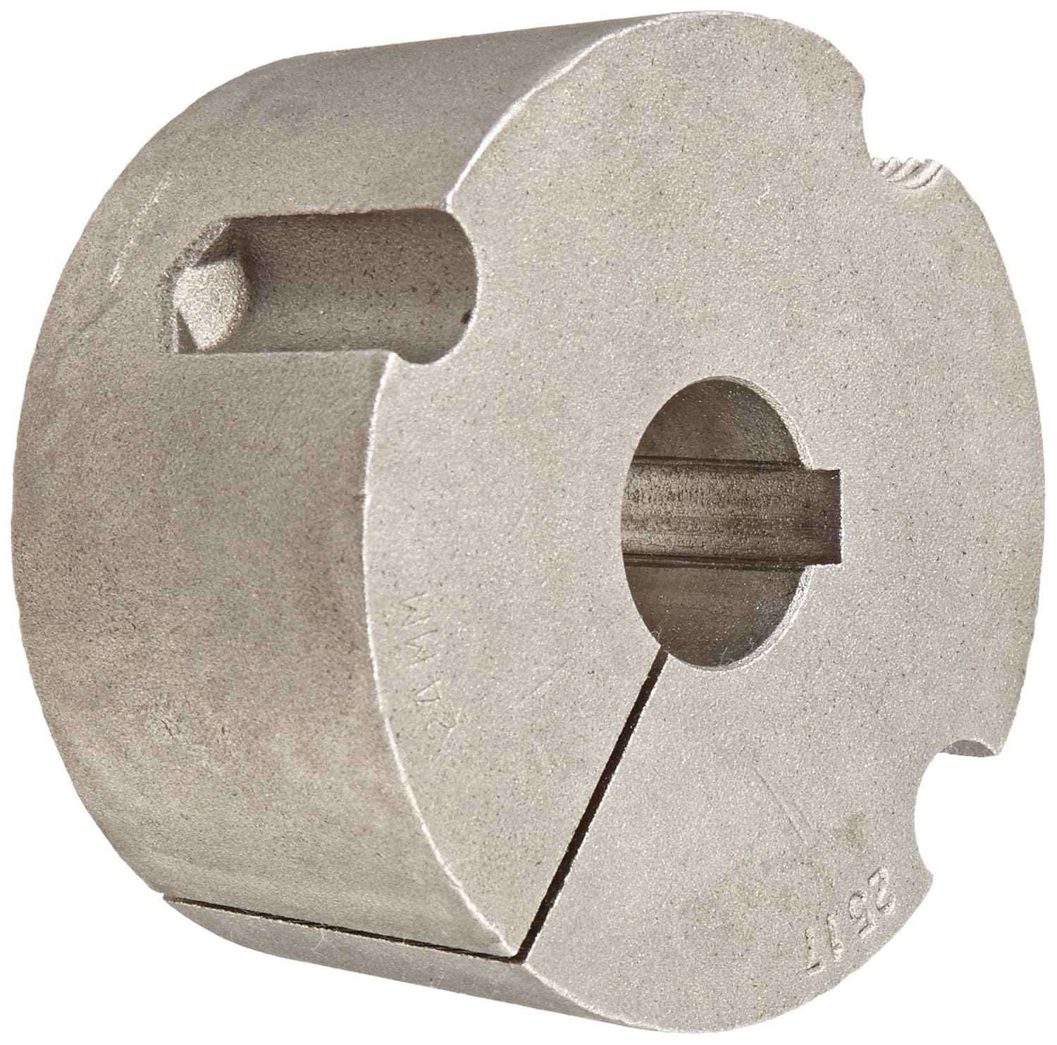 Martin 2517 24MM Taper Bushing, Sintered Steel, Metric, 24 mm Bore, 85.72 mm OD, 44.45 mm Length