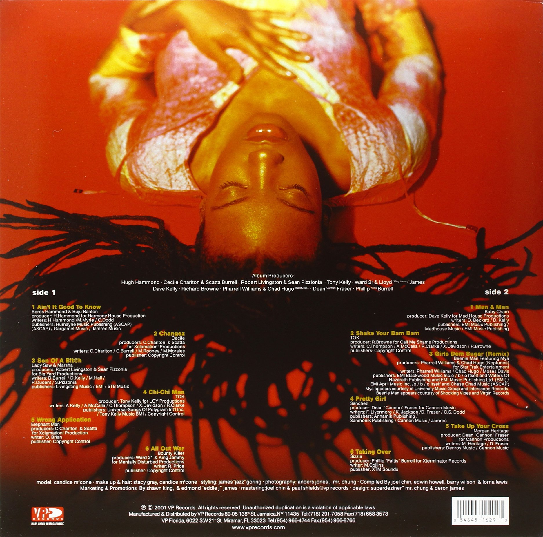 REGGAE GOLD 2001