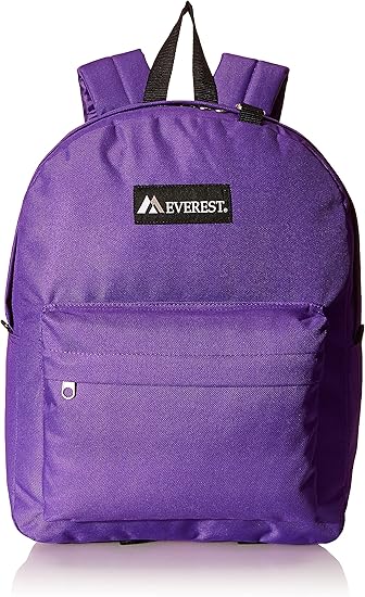 dark purple backpack
