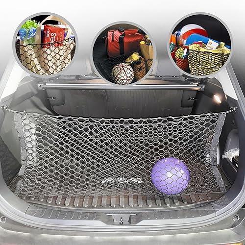 Red de carga de malla estilo sobre de maletero para Toyota RAV4 Rav4 Hybrid Prime 2019-2025 - Accesorios para automóvil - Organizador y